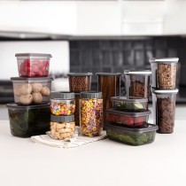 Food Preservation Container Quid City Grey 1,75 L With lid (12 Units)