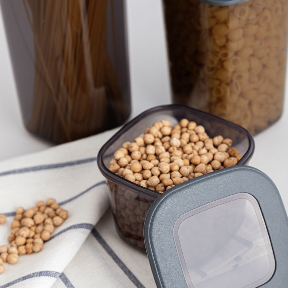 Food Preservation Container Quid City Grey 1,75 L With lid (12 Units)