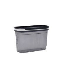 Food Preservation Container Quid City Grey 1,2 L With lid Dispenser (12 Units)
