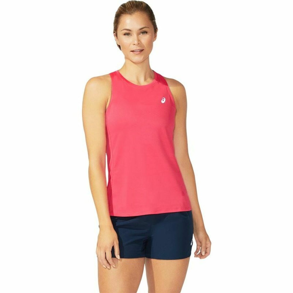 Damen Kurzarm-T-Shirt Asics Core Tank Rosa