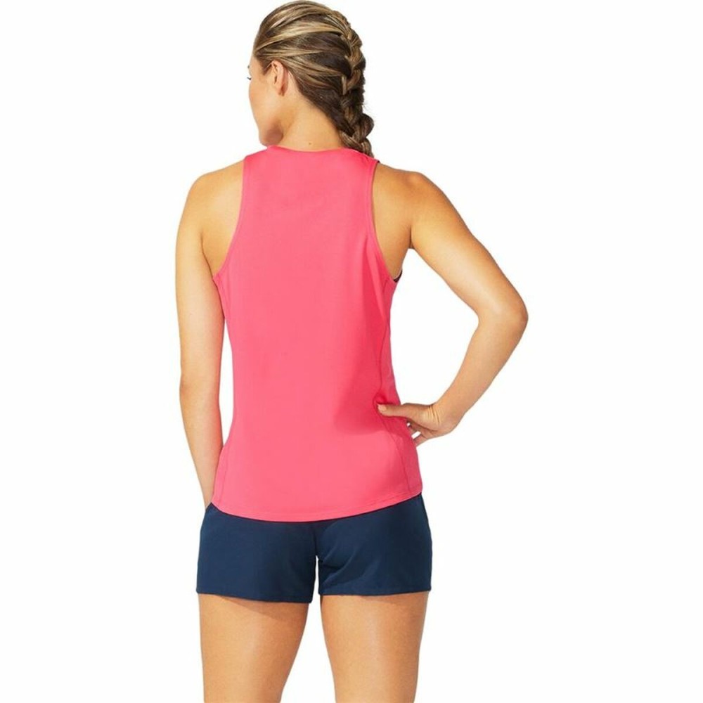 Damen Kurzarm-T-Shirt Asics Core Tank Rosa