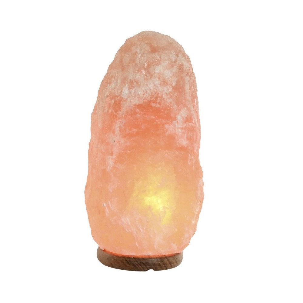 Tischlampe Home ESPRIT Rosa Salz Mango-Holz 15 W 220 V 17 x 14 x 35 cm