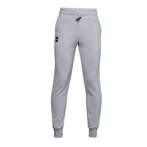 Trainingshose für Kinder Under Armour Rival Fleece Grau