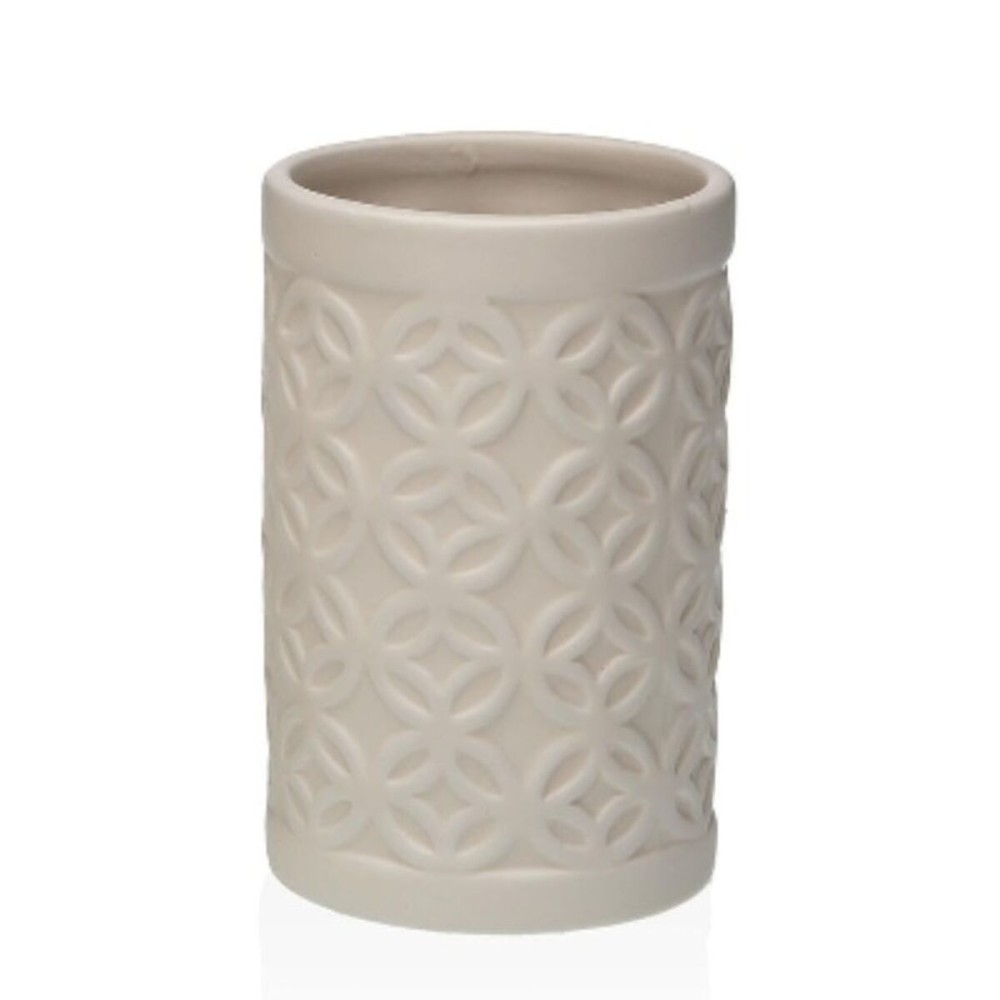 Ensemble de Bain Versa Beige Dolomite 6,8 x 17 x 6,8 cm