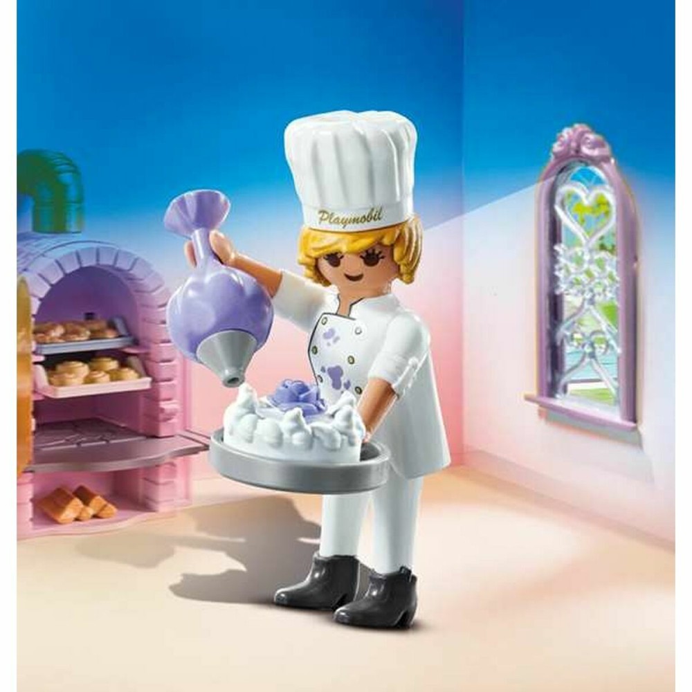 Jointed Figure Playmobil Playmo-Friends 70813 Pastry Chef (5 pcs)