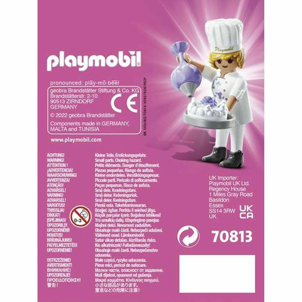 Figur mit Gelenken Playmobil Playmo-Friends 70813 Chefkonditor (5 pcs)