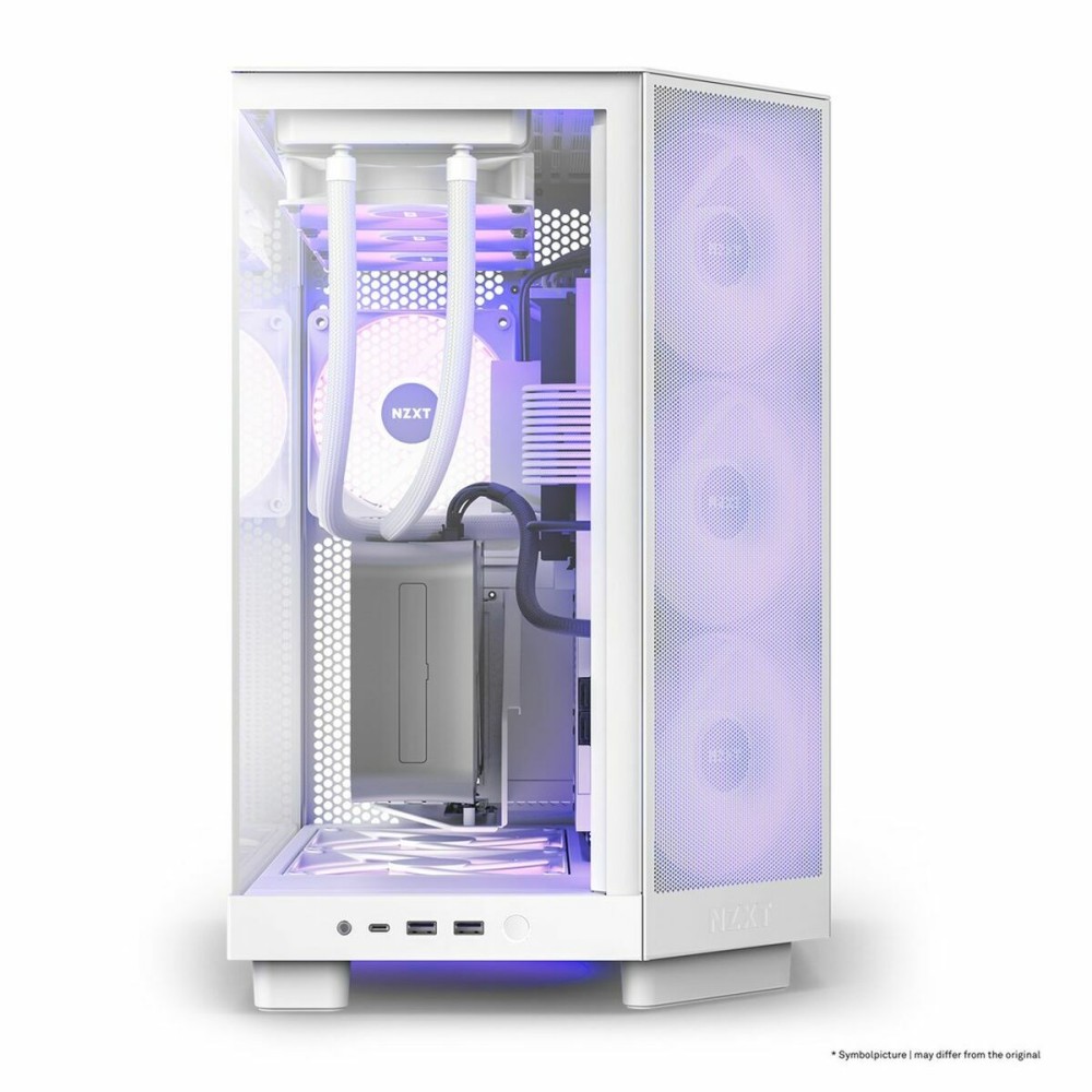ATX Semi-Tower Gehäuse NZXT CC-H61FW-R1 Weiß