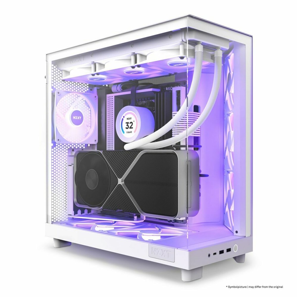 ATX Semi-Tower Gehäuse NZXT CC-H61FW-R1 Weiß