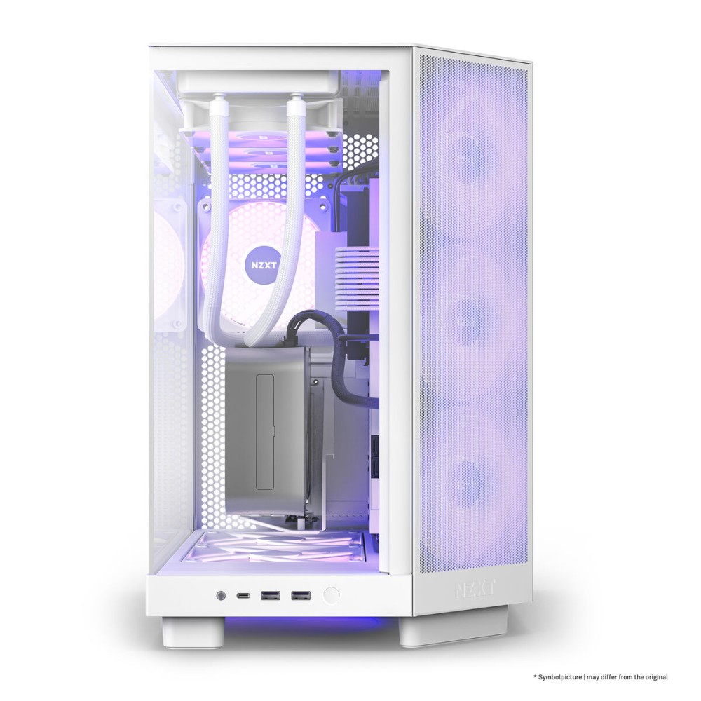 ATX Semi-Tower Gehäuse NZXT CC-H61FW-R1 Weiß