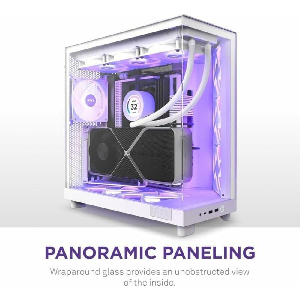 ATX Semi-Tower Gehäuse NZXT CC-H61FW-R1 Weiß