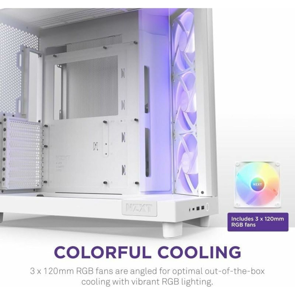 ATX Semi-Tower Gehäuse NZXT CC-H61FW-R1 Weiß