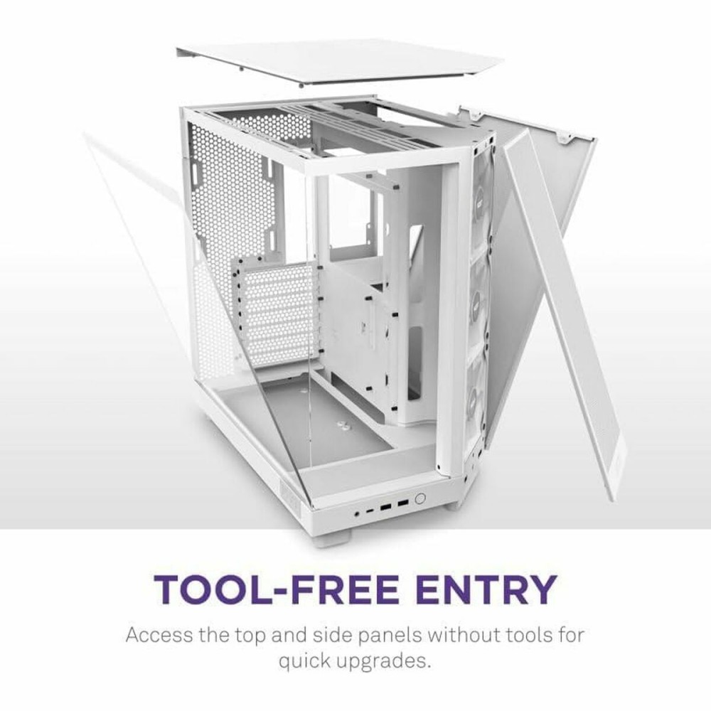 ATX Semi-Tower Gehäuse NZXT CC-H61FW-R1 Weiß