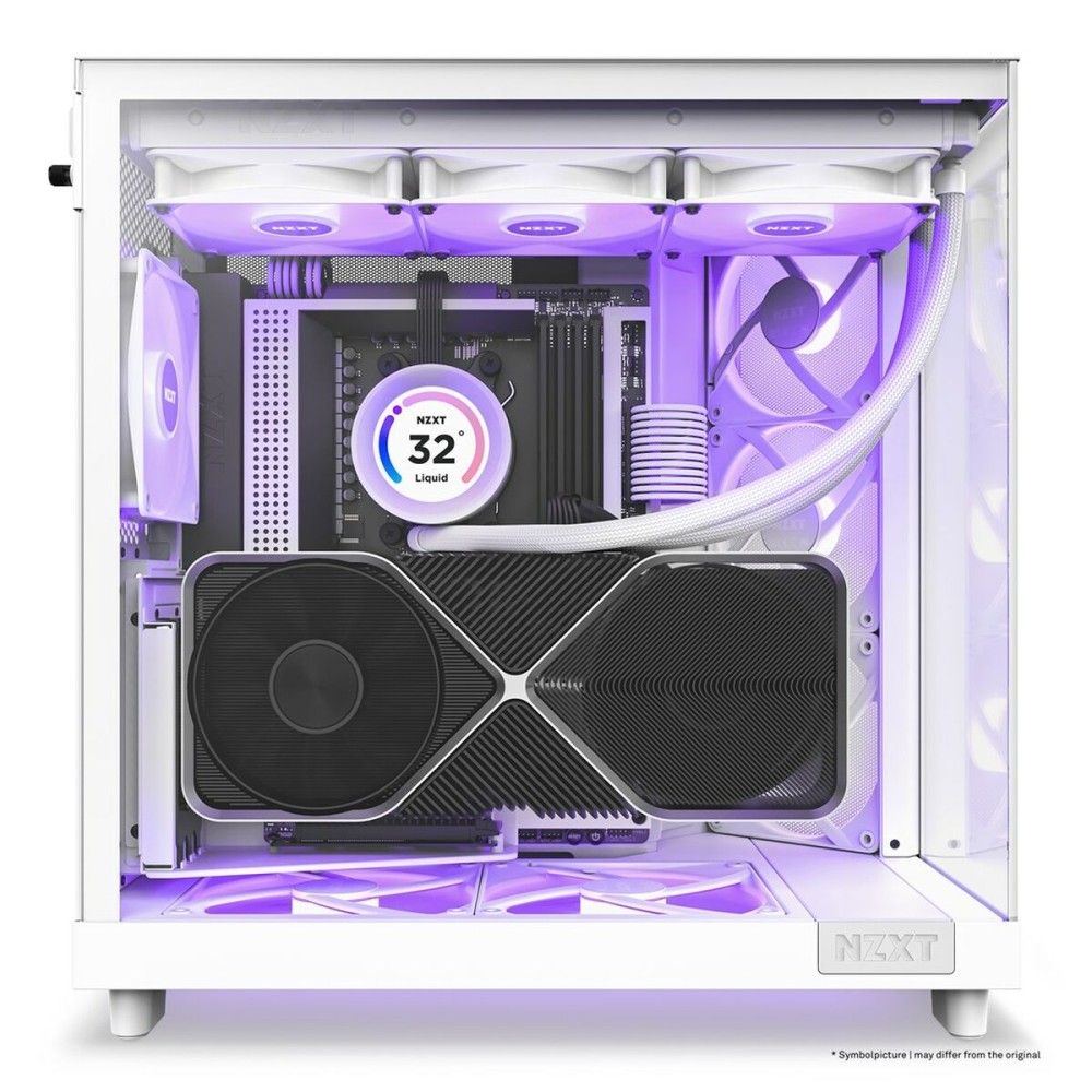 ATX Semi-Tower Gehäuse NZXT CC-H61FW-R1 Weiß