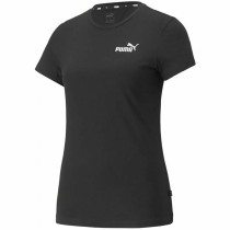 Maillot de Corps de Sport à Manches Coupe Puma Essentials+ Embroidery Noir