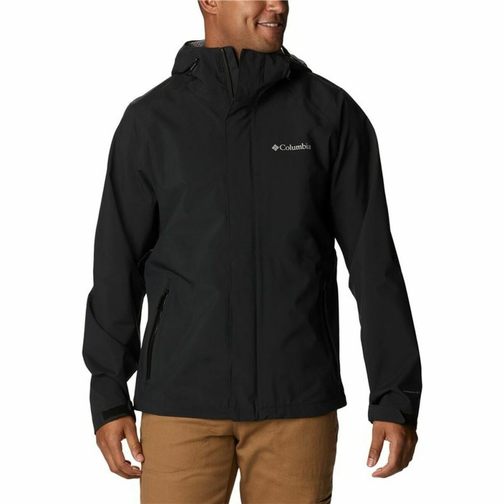 Men's Sports Jacket Columbia  Powder Lite™ Black Orange