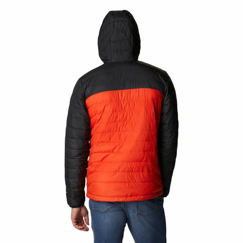 Sportjackefür Herren Columbia  Powder Lite™ Schwarz Orange