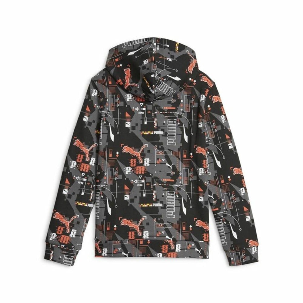 Children’s Hoodie Puma Ess+ Futureverse Aop Black