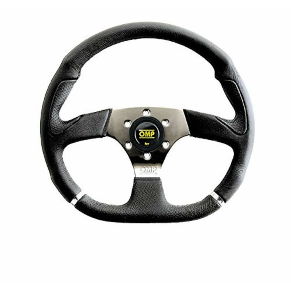 Volant Racing OMP OD/2018/LN Ø 35 cm Noir Chrome