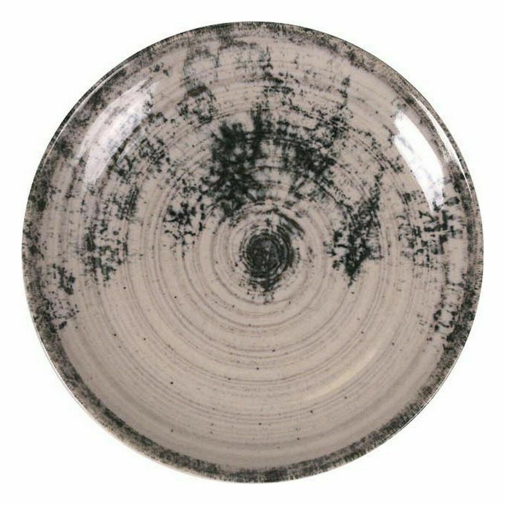 Dessert-Teller La Mediterránea Aspe Grau Ø 19,8 x 2,7 cm (12 Stück)