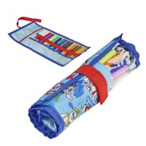 Trousse Scolaire avec Accessoires The Paw Patrol Bleu (22 pcs)