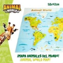 Figurines d'animaux Colorbaby 19 Pièces Jungle Plastique 14 x 6 x 5 cm (6 Unités)