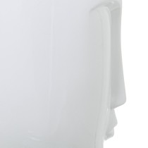 Vase Alexandra House Living Blanc Céramique Brillant Visage 22 x 22 x 47 cm