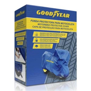 Motorrad-Abdeckungen Goodyear GOD7022 Blau