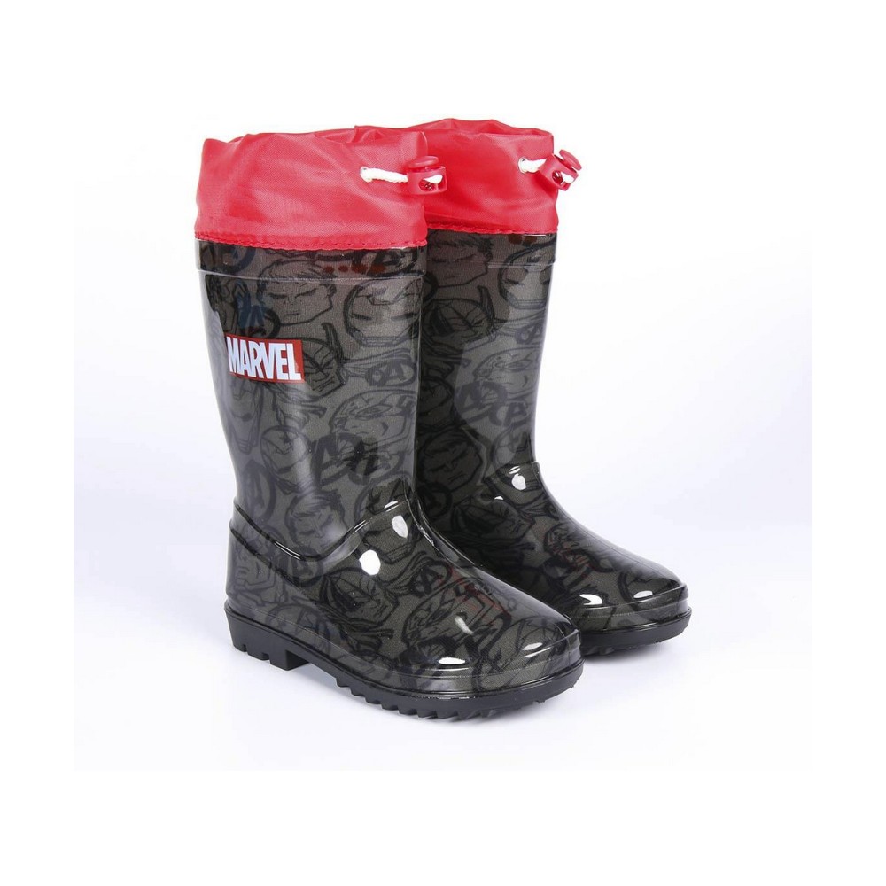 Kinder Gummistiefel The Avengers Schwarz