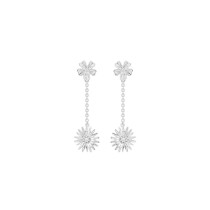 Boucles d´oreilles Femme Secrecy E8644CDAWA900 Argent 925 3 cm