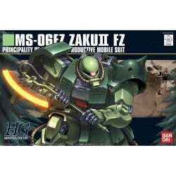 Decorative Figure Bandai MS-06FZ ZAKU II FZ Cardboard