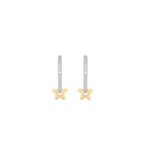 Damenohrringe Secrecy E8638CDAWW900 Sterlingsilber 2 cm