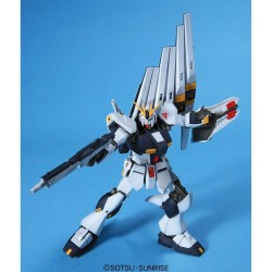 Decorative Figure Bandai RX-93 Nu GUNDAM Yellow White Black Plastic