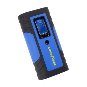 Tragbarer Luftkompressor mit LED Goodyear GOD0019 2600 mAh 150 PSI 7,4 V