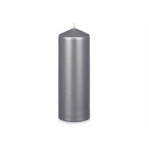 Kerze Acorde 92541 Silberfarben 7 x 20 x 7 cm (12 Stück)
