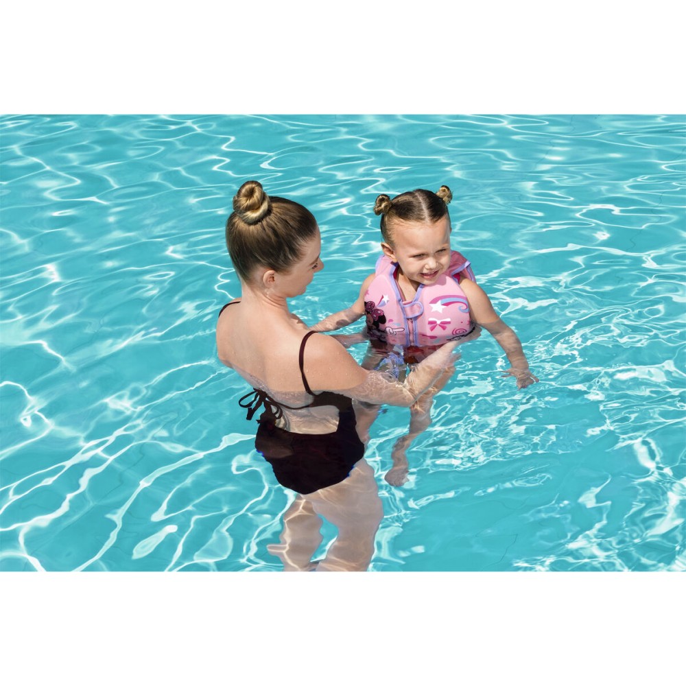 Bestway Weste Disney Minnie UPF 50+ 51 cm +1 bis 3 Jahre Pool und Strand 09104