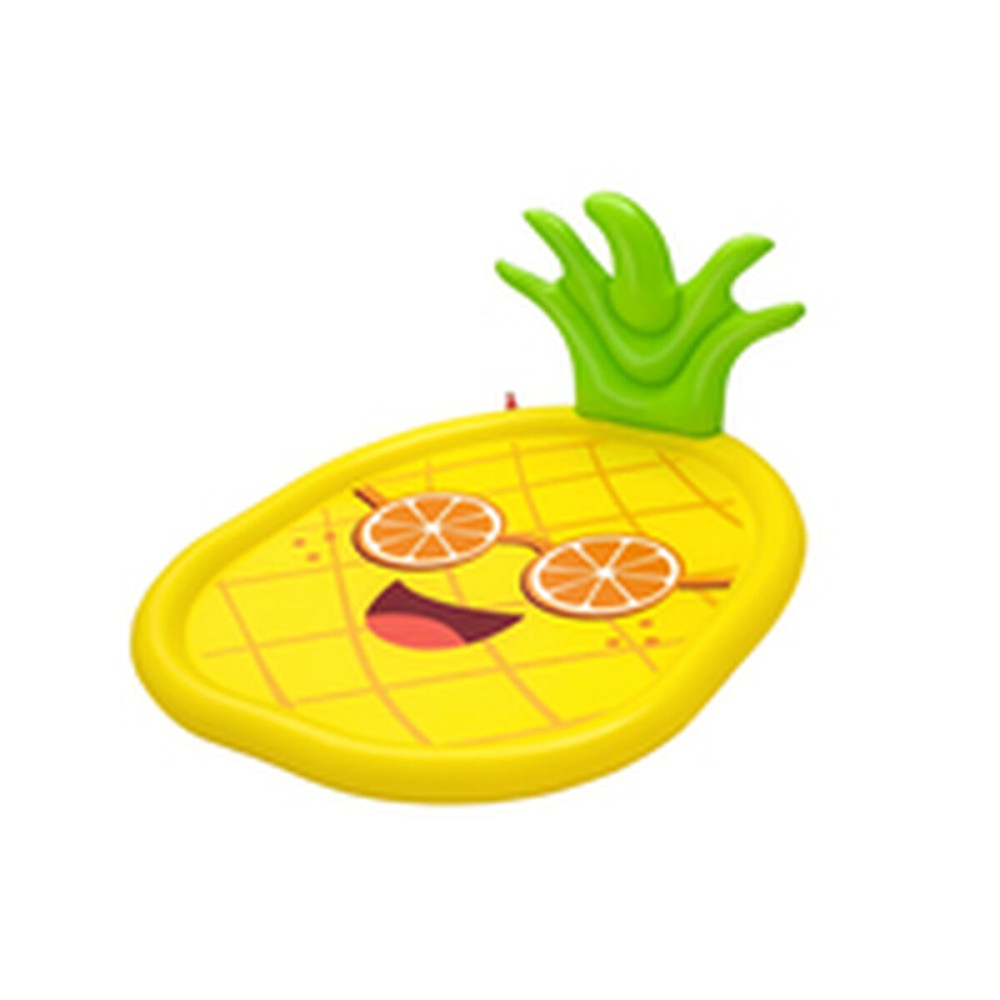 Bestway Aspergeur Matelas Gonflable Ananas 196x165 cm +2 Ans Jardin 52565