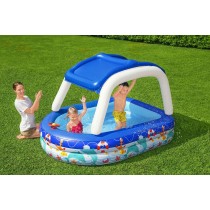 Inflatable Paddling Pool for Children Bestway Multicolour 213 x 155 x 132 cm 175 x 262 x 51 cm Ship