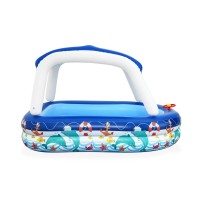 Inflatable Paddling Pool for Children Bestway Multicolour 213 x 155 x 132 cm 175 x 262 x 51 cm Ship