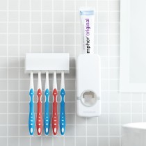 Distributeur de Dentifrice avec Porte Brosse à Dents Diseeth InnovaGoods