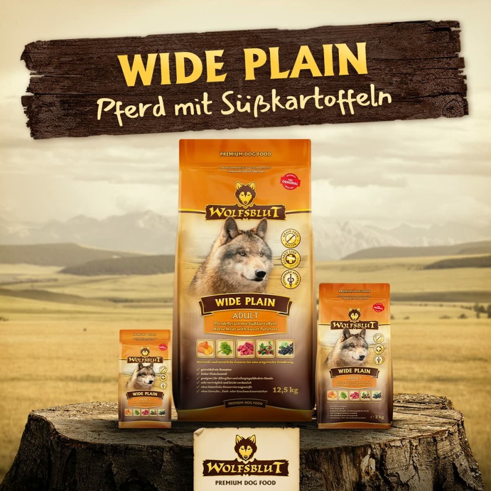 Fodder Wolfsblut Adult Meat Sweet potato 2 Kg