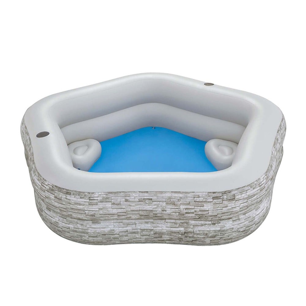 Bestway Aufblasbares Familienpool 213x206x53 cm +6 Jahre Garten 54423