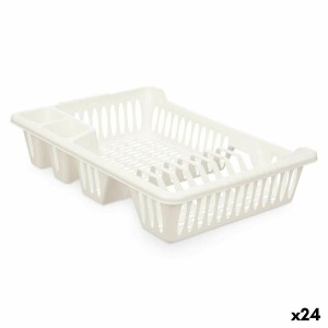 Abtropfsieb für die Spüle Kinvara YMA04 1098 01 Weiß 40 x 8 x 29,5 cm (24 Stück)