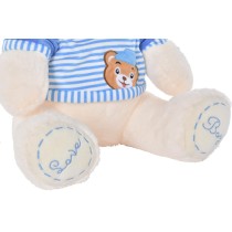 Teddy Bear DKD Home Decor Beige Blue Pink Children's Bear 25 x 25 x 50 cm (2 Units)