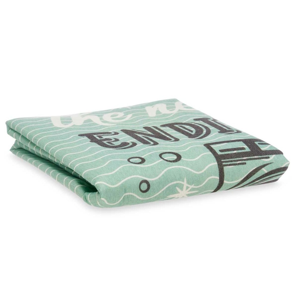 Ironing board cover Kipit 140X50-CYCLE Green 140 x 50 cm Washing machine (8 Units)