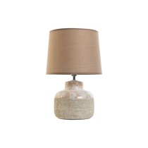 Tischlampe Home ESPRIT Braun Beige Steingut 50 W 220 V 30 x 30 x 44 cm