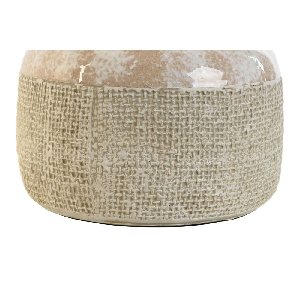 Lampe de bureau Home ESPRIT Marron Beige Grès 50 W 220 V 30 x 30 x 44 cm