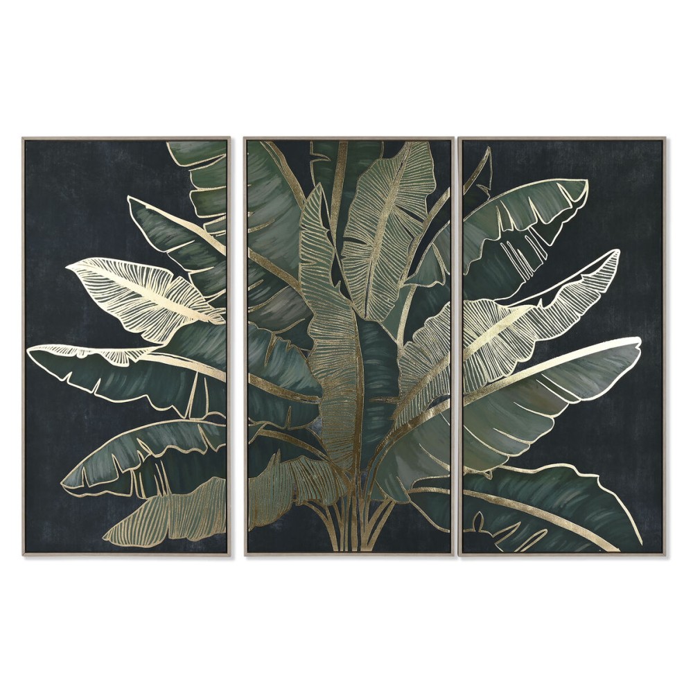 Leinwand Home ESPRIT polystyrol Leinwand 180 x 4 x 120 cm (3 Stücke)