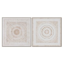 Canvas Home ESPRIT polystyrene Canvas 100 x 4 x 100 cm