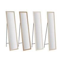 Miroir sur Pied Home ESPRIT Blanc Marron Beige Gris 35,5 x 40 x 155 cm (4 Unités)