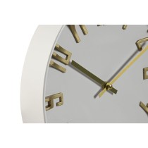 Wanduhr Home ESPRIT Weiß Gold Silberfarben PVC 30 x 4 x 30 cm (2 Stück)